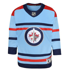 Winnipeg Jets Youth Anniversary Premier Jersey Light Blue