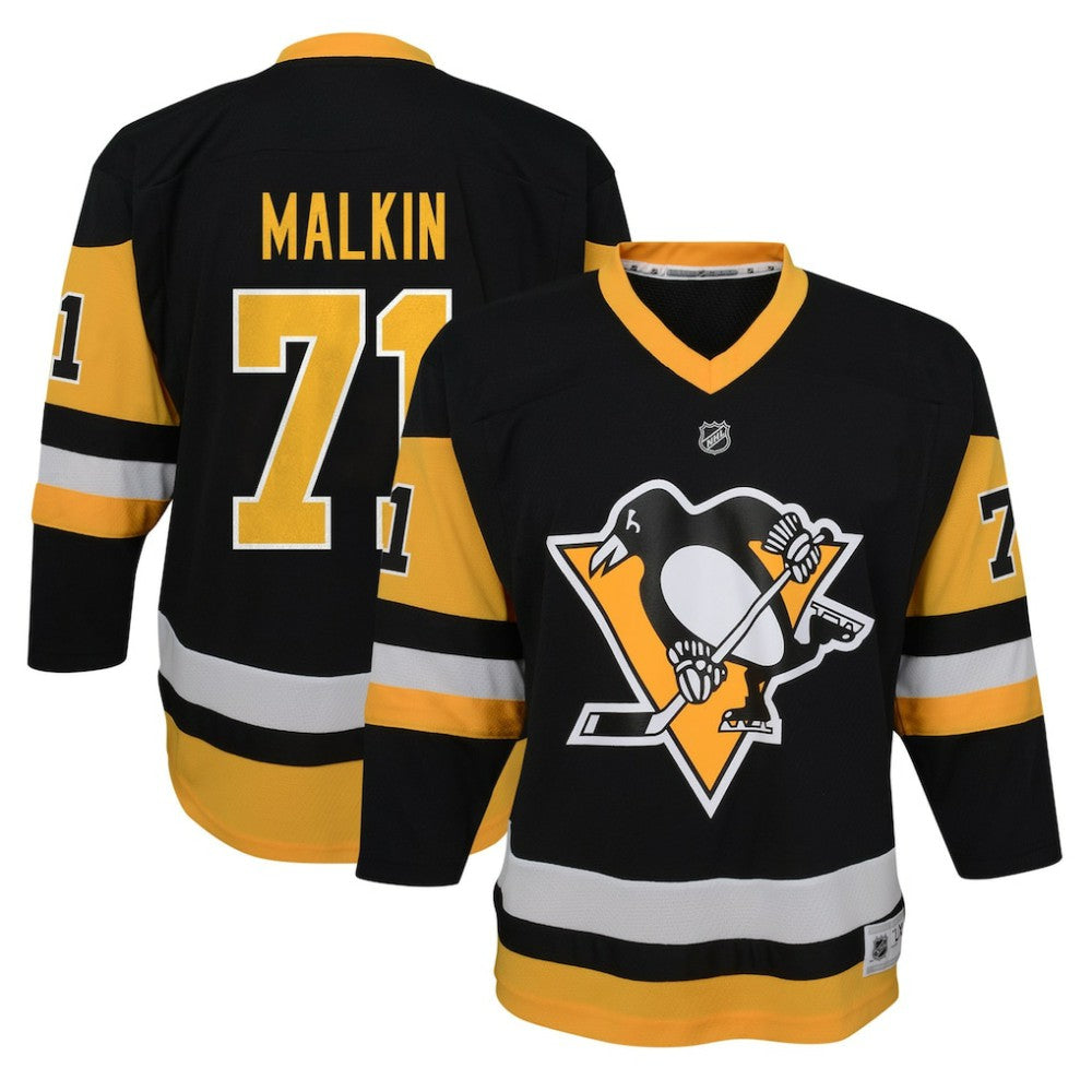Evgeni Malkin Pittsburgh Penguins Youth Home Replica Player Jersey Black