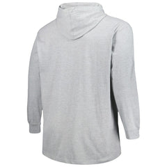 Colorado Avalanche Big & Tall Pullover Hoodie Heather Gray