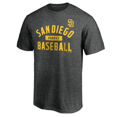 San Diego Padres Team Primary Pill T-Shirt Charcoal