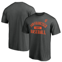 San Francisco Giants Team Primary Pill T-Shirt Charcoal