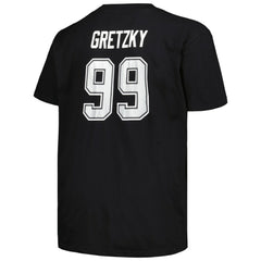 Wayne Gretzky Los Angeles Kings Mitchell & Ness Big & Tall Name & Number T-Shirt Black