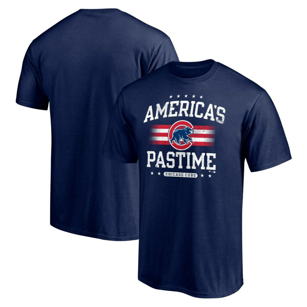Chicago Cubs Team America's Pastime T-Shirt Navy