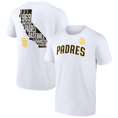 San Diego Padres Team Hot Shot T-Shirt White