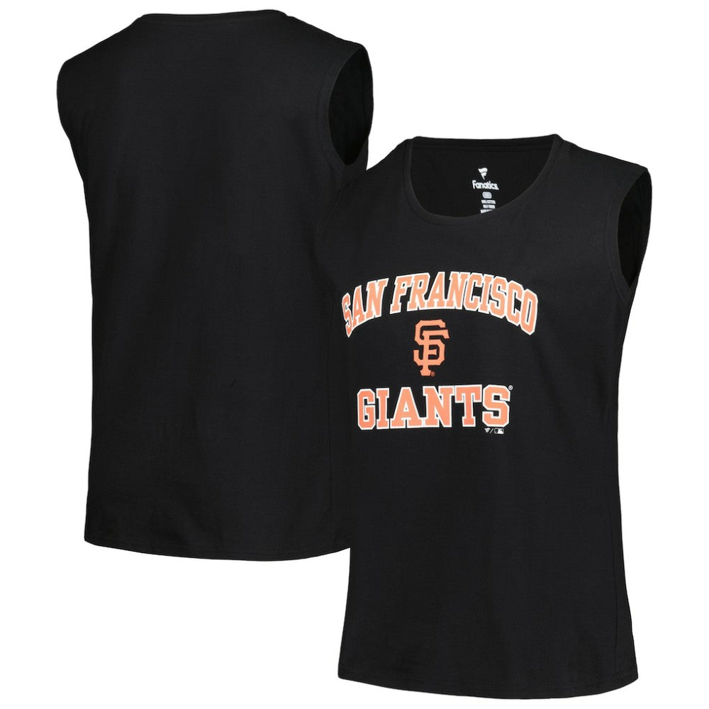 San Francisco Giants Profile Women's Plus Size Tank Top Black
