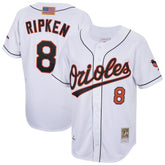 Cal Ripken Jr. Baltimore Orioles Cooperstown Collection 2001 Authentic Player Jersey - White