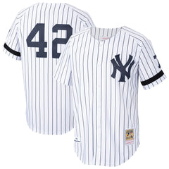 Mariano Rivera New York Yankees Cooperstown Collection 1995 Authentic Player Jersey - White