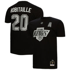Luc Robitaille Los Angeles Kings Mitchell & Ness Name & Number T-Shirt Black