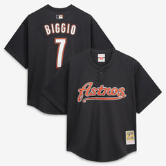 Craig Biggio Houston Astros Authentic Batting Practice Jersey - Black