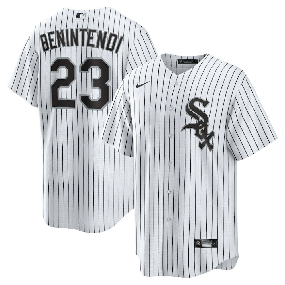 Andrew Benintendi Chicago White Sox Home Official Player Jersey White/Black | Nike
