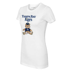 Tampa Bay Rays Tiny Turnip Women's Teddy Boy T-Shirt White