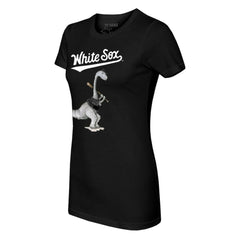 Chicago White Sox Tiny Turnip Women's Bronto T-Shirt Black
