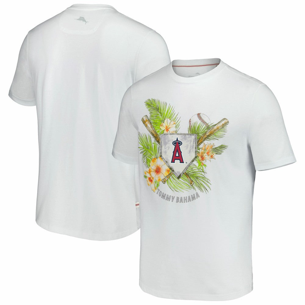 Los Angeles Angels Tommy Bahama Island League T-Shirt White