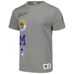 Milwaukee Brewers Cooperstown Collection City Collection T-Shirt Heather Gray | Mitchell & Ness