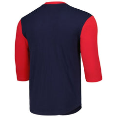 Chicago White Sox Cooperstown Collection Legendary Slub Henley 3/4-Sleeve T-Shirt Navy | Mitchell & Ness