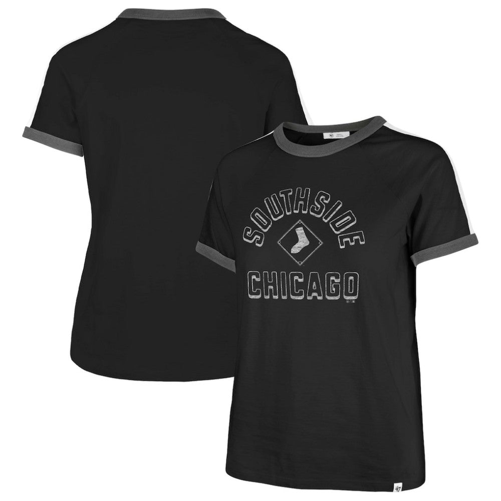Chicago White Sox Women's City Connect Sweet Heat Peyton T-Shirt Black | 47 brand