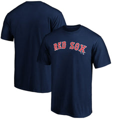 Boston Red Sox Official Wordmark Team T-Shirt Navy