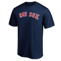 Boston Red Sox Official Wordmark Team T-Shirt Navy