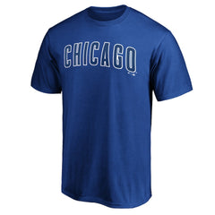 Chicago Cubs Official Team Logo T-Shirt Royal