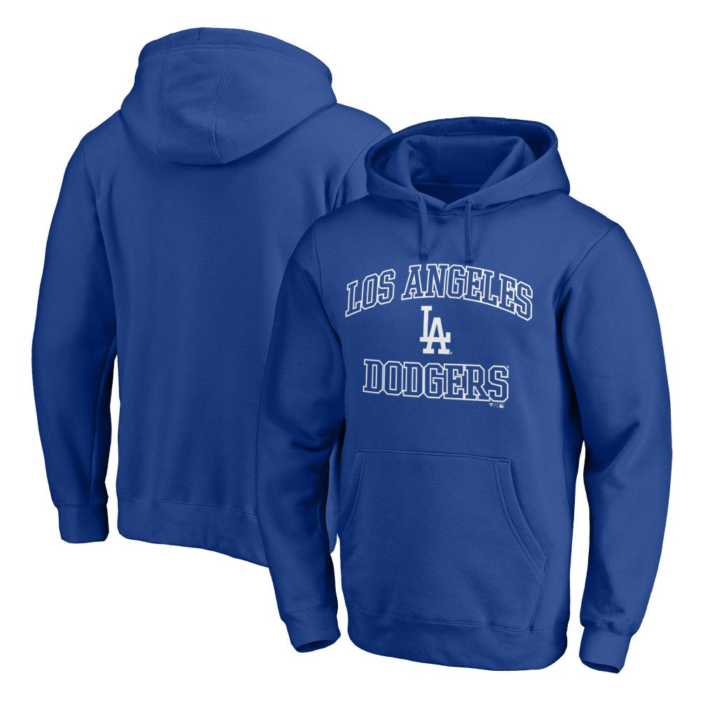 Los Angeles Dodgers Heart & Soul Pullover Hoodie Royal