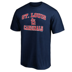 St. Louis Cardinals Heart & Soul T-Shirt Navy