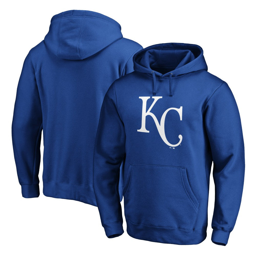 Kansas City Royals Official Team Logo Pullover Hoodie Royal