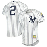 Derek Jeter New York Yankees Cooperstown Collection Authentic Jersey - White