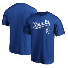 Kansas City Royals Team Lock Up Wordmark T-Shirt Royal