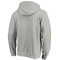 Los Angeles Dodgers Team Lock Up Wordmark Pullover Hoodie Gray
