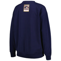 Houston Astros Women's Logo Lt 2.0 Pullover Sweatshirt Navy | Mitchell & Ness