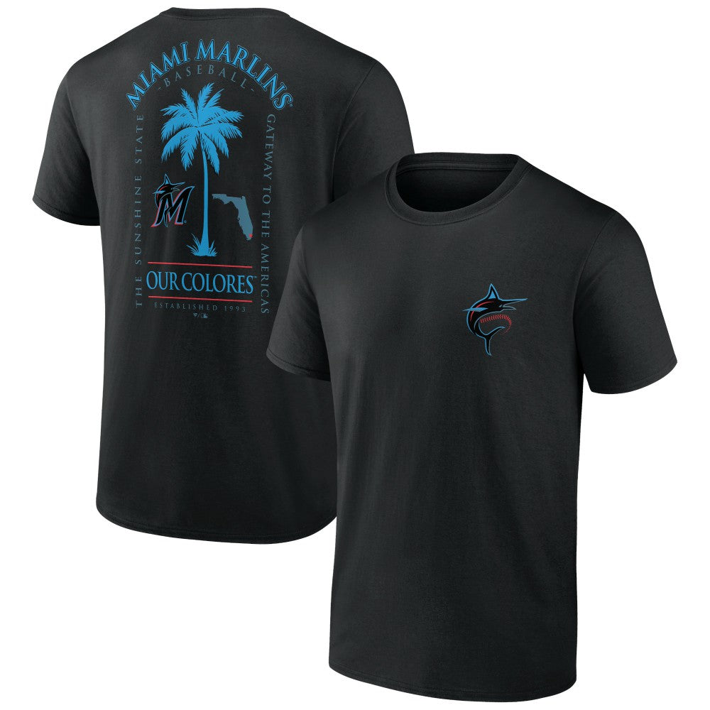 Miami Marlins Bring It Our Colores T-Shirt Black