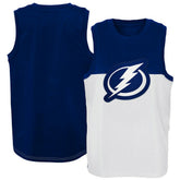 Tampa Bay Lightning Youth Revitalize Tank Top White/Blue