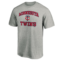 Minnesota Twins Heart & Soul T-Shirt Heather Gray