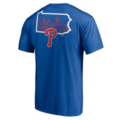 Philadelphia Phillies Philly State T-Shirt Royal