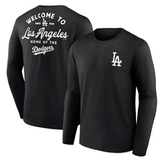 Los Angeles Dodgers Long Ball Long Sleeve T-Shirt Black
