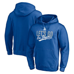 Los Angeles Dodgers Let's Go Los Doyers Pullover Hoodie Royal