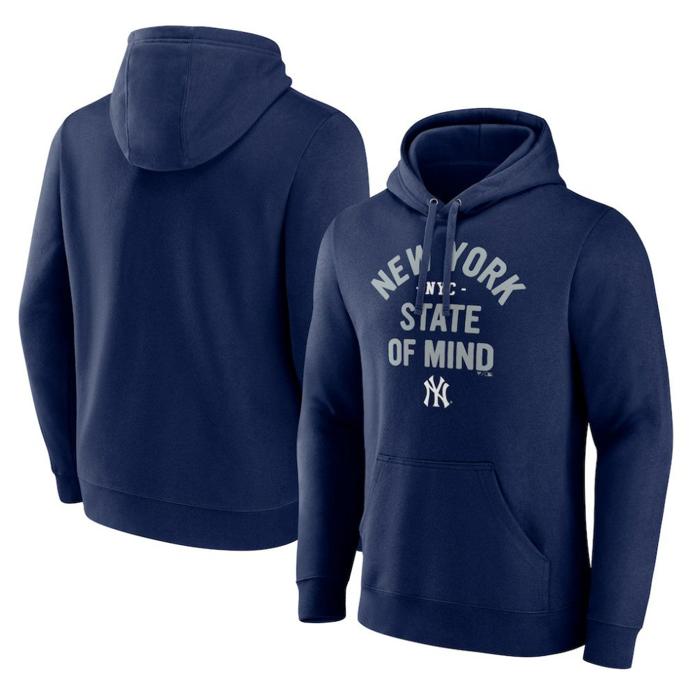 New York Yankees Heater State of Mind Pullover Hoodie Navy