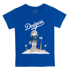 Los Angeles Dodgers Tiny Turnip Youth Astronaut T-Shirt Royal