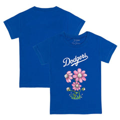 Los Angeles Dodgers Tiny Turnip Youth Blooming Baseballs T-Shirt Royal
