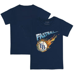 Tampa Bay Rays Tiny Turnip Youth Fastball T-Shirt Navy