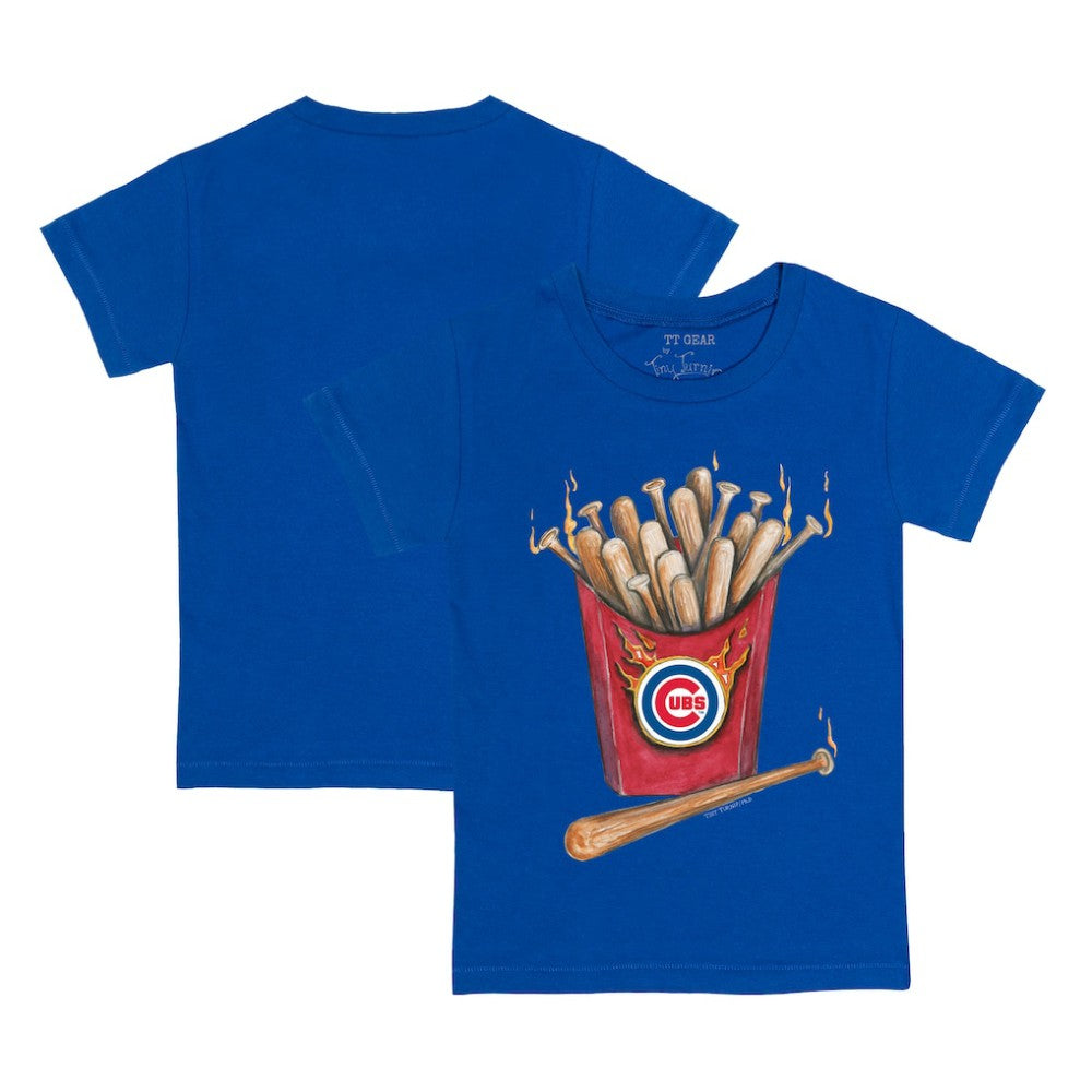 Chicago Cubs Tiny Turnip Youth Hot Bats T-Shirt Royal