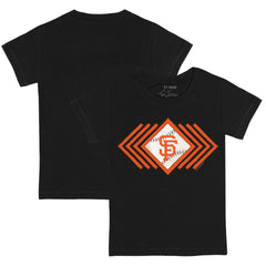San Francisco Giants Tiny Turnip Youth Prism Arrows T-Shirt Black
