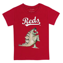 Cincinnati Reds Tiny Turnip Youth Stega T-Shirt Red