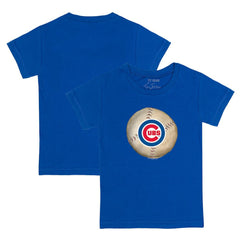 Chicago Cubs Tiny Turnip Youth Stitched Baseball T-Shirt Royal