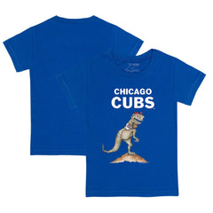 Chicago Cubs Tiny Turnip Youth TT Rex T-Shirt Royal