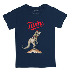 Minnesota Twins Tiny Turnip Youth TT Rex T-Shirt Navy