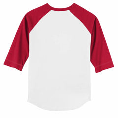 St. Louis Cardinals Tiny Turnip Youth TT Rex 3/4-Sleeve Raglan T-Shirt White/Red