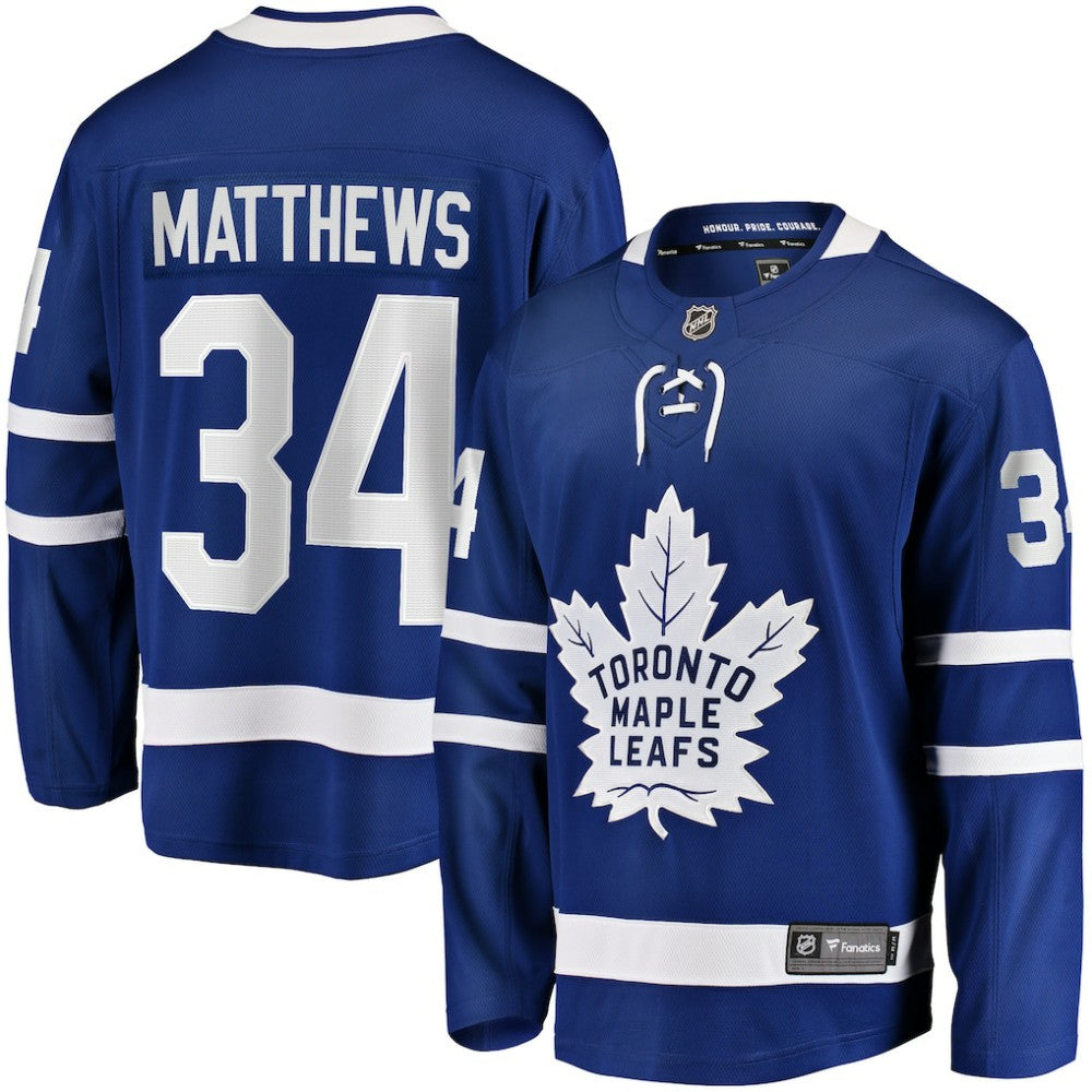 Auston Matthews Toronto Maple Leafs Fanatics Home Breakaway Jersey Blue