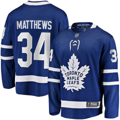 Auston Matthews Toronto Maple Leafs Fanatics Home Breakaway Jersey Blue