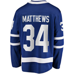Auston Matthews Toronto Maple Leafs Fanatics Home Breakaway Jersey Blue